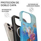 Dicha Bajo el Agua – iPhone 16 Plus Fundas Tough ( MagSafe)