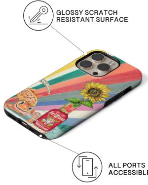 Earthy Wink – iPhone 14 Pro Max Tough (MagSafe) Cases