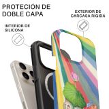 Guiño de Agua- iPhone 14 Pro Max Fundas Tough ( MagSafe)