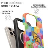 Crisálida- iPhone 15 Pro Max Fundas Tough ( MagSafe)