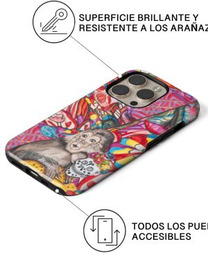 Todos los días un plátano-  iPhone 15 Plus Fundas Tough ( MagSafe)
