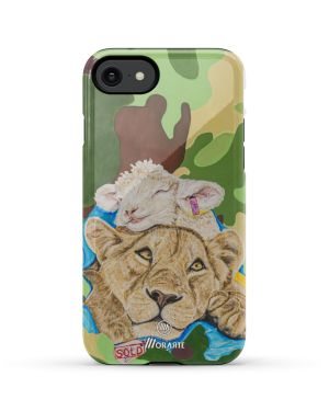 La guerrera en mi- Lion – iPhone SE (2&3 Gen) Fundas Tough