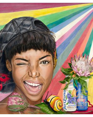 Fiery Wink – EcoPrints