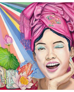 Watery Wink – EcoPrints