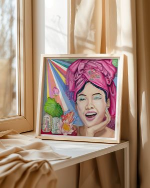 Watery Wink – EcoPrints