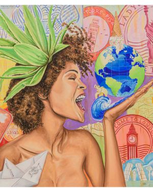 Comete el mundo- Eco Print