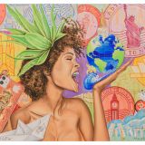 Comete el mundo- Eco Print