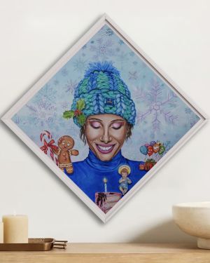 Reina de invierno- Eco Print