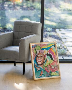Laughng at Prince Charming – Eco Print