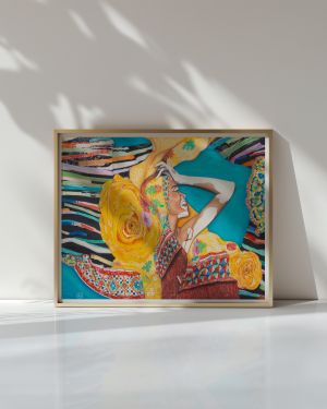 Spanish Shawl gone Loco – EcoPrints