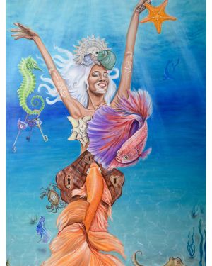 Dicha Bajo el Agua- Eco Print