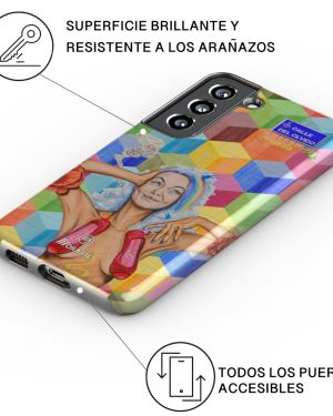 Por encima del Arcoíris –  Samsung S21+ Fundas Tough