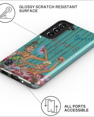 Sweet dreams are made of this –  Samsung S21+ Tough Cases