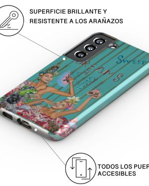 Los dulces sueños están hechos de esto-  Samsung S21+ Fundas Tough