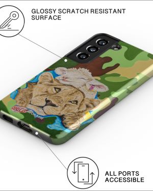 The Warrior in me – Lion –  Samsung S21+ Tough Cases