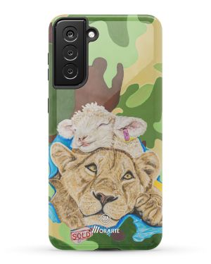 The Warrior in me – Lion –  Samsung S21+ Tough Cases