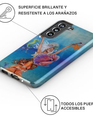 Dicha Bajo el Agua –  Samsung S21+ Fundas Tough