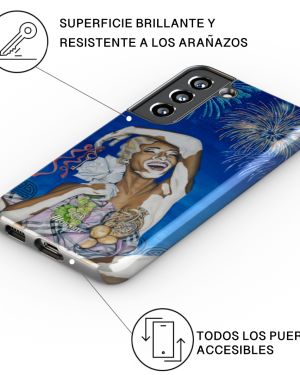 Celebrando de la Prosperidad-  Samsung S21+ Fundas Tough