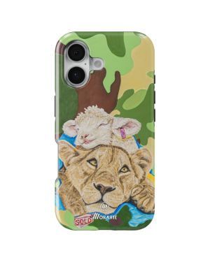 La guerrera en mi- Lion – iPhone 17 Fundas Tough ( MagSafe)