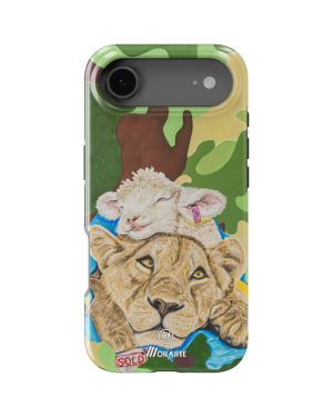 La guerrera en mi- Lion – iPhone 17 Air Fundas Tough ( MagSafe)