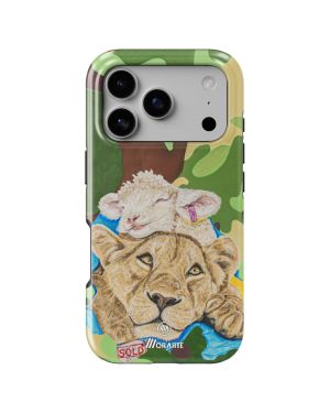 La guerrera en mi- Lion – iPhone 17 Pro Fundas Tough ( MagSafe)