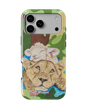 La guerrera en mi- Lion – iPhone 17 Pro Max Fundas Tough ( MagSafe)