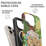 La guerrera en mi- Lion – iPhone 17 Pro Max Fundas Tough ( MagSafe)