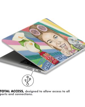 Airy Wink –  MacBook Pro Tough Cases